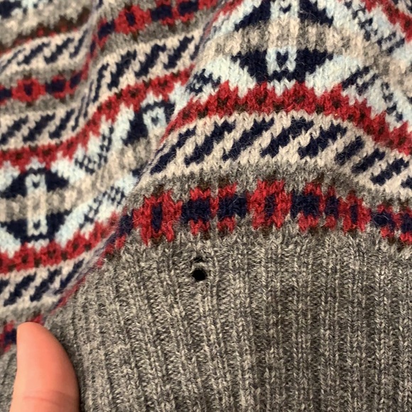 Vintage pure Shetland sweater - Picture 7 of 7